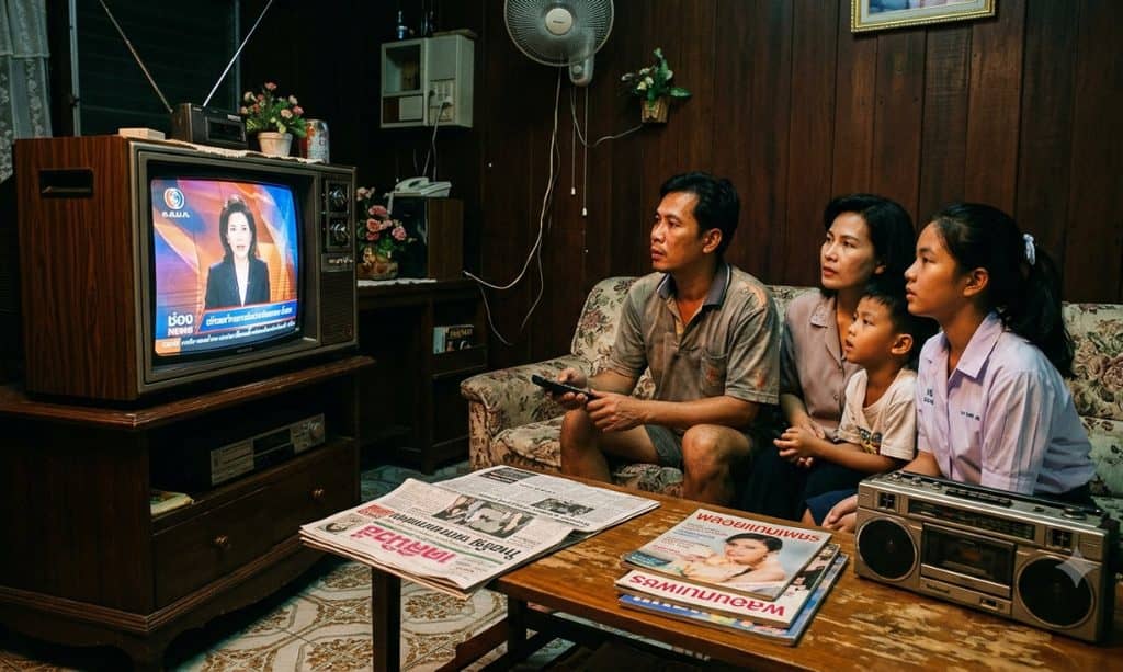 สื่อโทรทัศน์ สื่อเก่า Traditional Media